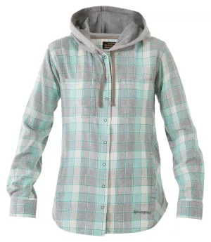 Women’s Hooded Flannel Shirt Jacket (Closeout)