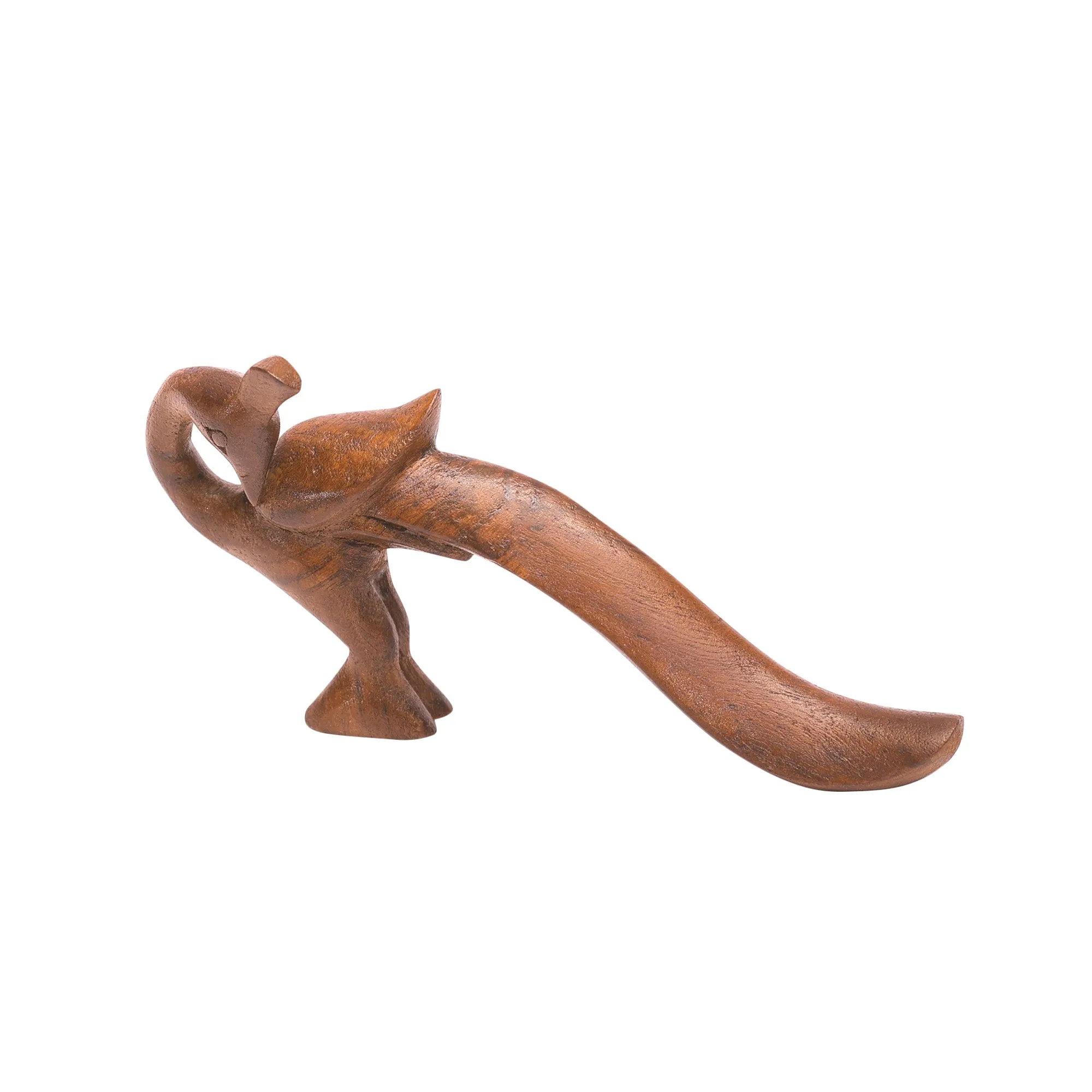 Wooden Hand-crafted Bird Showpiece