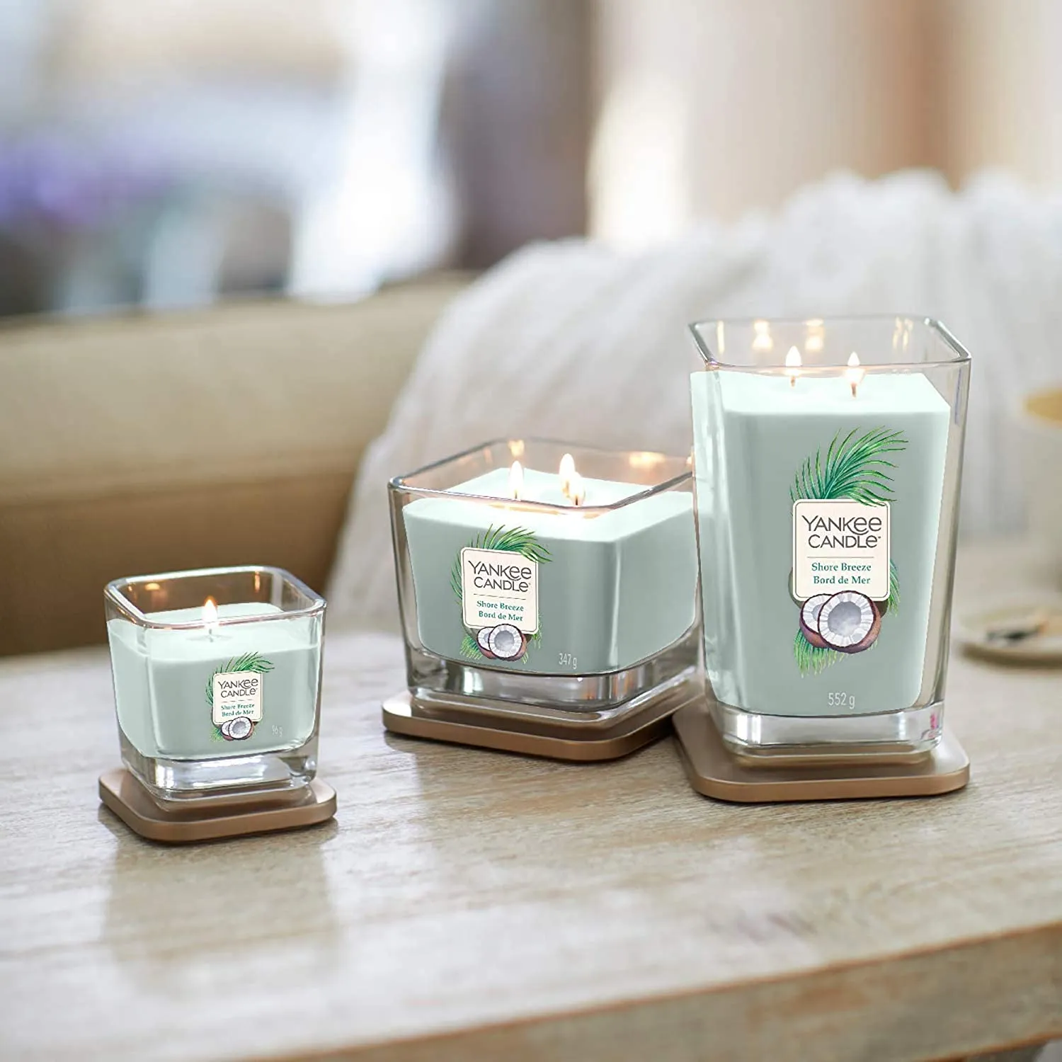 Yankee Candle Candle with 3 Wicks Shore Breeze