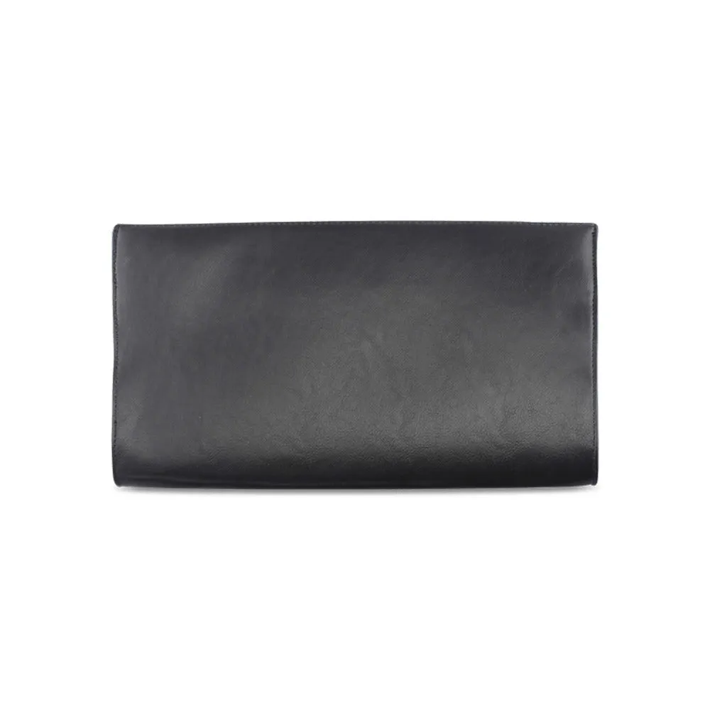 Yellow Frangipanis White Clutch Bag