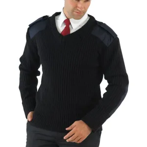 Yoko V Neck NATO Security Jumper Pilots Sweatshirt