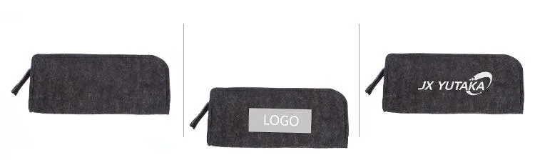 Zippered Felt Pencil Case