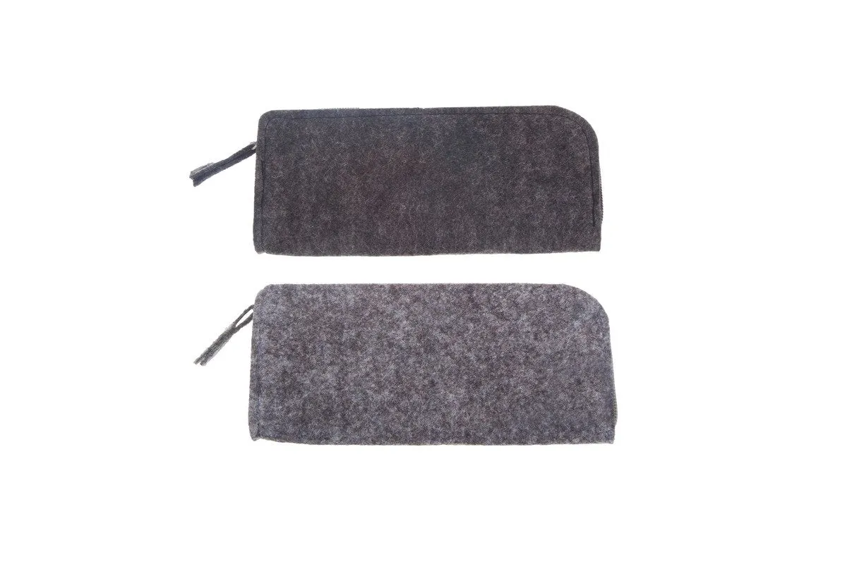 Zippered Felt Pencil Case